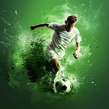 pngtree image of soccer player in green field full screen wallpaper the image 15990342